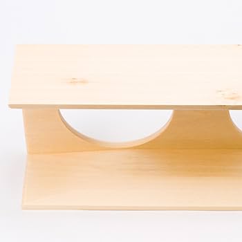 nekozuki 猫 食器台 日本製 まんま台ダブル 猫 食器台 動かない 吐き戻し対策 nekozuki まんま台 ラウンド